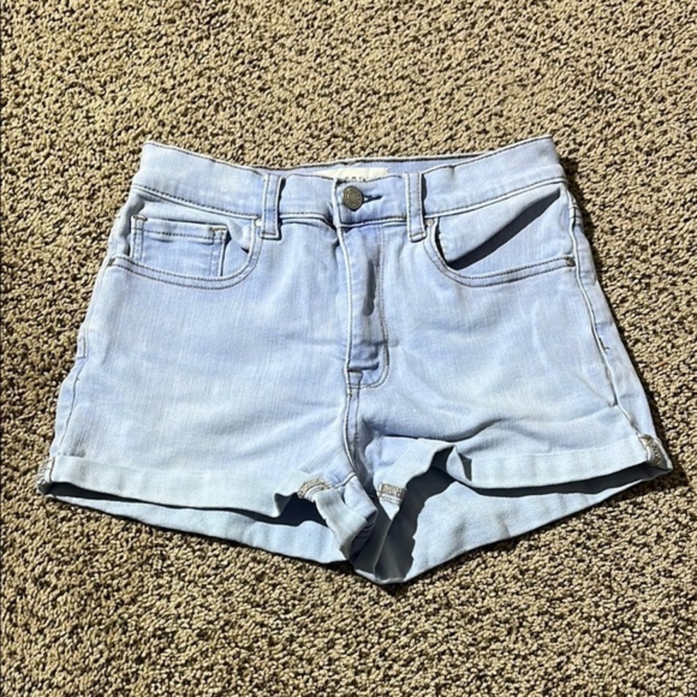 Pacsun Light Blue Denim Women's Shorts